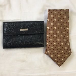 🦋 Etro His & Hers Bundle - tie and wallet